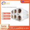 Spot pe stretch wrapping filme 45cm plástico autoadesivo embalagem filme plástico transparente filme industrial fabricantes por atacado
