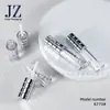 Jinze Pedido Botella Redonda Tapa Asimétrica Tubo de Brillo de Labios Tubo de Brillo de Labios Tubo de Plástico Vacío Material de Embalaje