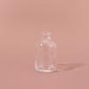 Em estoque fornecimento marrom fosco 20ml baioneta frasco aromaterapia medicinal cosméticos transparentes frascos de 50ml