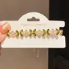 Pulsera de Calabaza Hueca con Circonita Electrochapada en Oro Real de 18K, Lujo Ligero, Gama Alta, Pulsera Exquisita, Nuevo Estilo Chino, Accesorio de Mano Versátil