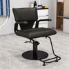 Sillón de Barbería de Gama Alta, Silla de Peluquería Estilo Japonés, Silla Especial para Corte de Cabello de Salón de Belleza, Taburete Popular Ajustable para Permanentes y Tintes, Simple