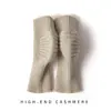 Rodilleras 100% cachemira 2026 Otoño/Invierno nuevo estilo unisex cortas gruesas anticongelante tubo curvo cálidas tejidas
