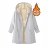 Colección Otoño/Invierno Nueva Transfronteriza Europea y Americana TK Amazon: sudaderas populares con capucha de forro polar cálido y ropa de abrigo para mujer