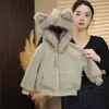 Sudadera con capucha de forro polar a rayas, invierno nuevo, engrosada, estilo perezoso y holgado, top para bebés niños y niñas, transfronterizo
