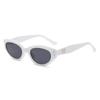 Gafas de Sol Retro Estilo Coreano Nuevas 2026 para Mujer, Gafas de Sol con Montura Ovalada, Modernas y de Alta Gama, Gafas de Moda Estilo Callejero para Caras Pequeñas