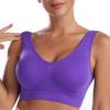Roupa íntima esportiva feminina correndo à prova de choque push-up lindo costas tamanho grande sutiã esportivo sem colete de anel de aço sutiã esportivo de ioga
