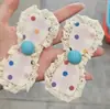 Adesivos Mágicos de Flores Infantis para Arrumar o Cabelo de Bebê, Presilhas de Cabelo Doces de Desenho Animado, Adesivos Fofos de Franja Sem Marcas