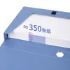 Caja de Archivo Deli 5622/5623 Azul con Ancho de Lomo de 35 Mm/50 Mm Caja de Archivo de Documentos A4 Venta al por Mayor