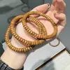 Pulseira de corte reto Natural Cook pulseira Wenwan pulseira temperamento masculino e feminino contas de Buda rosário pulseira Cook