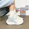 Zapatos Nuevos de Mujer para la Primavera Zapatos Deportivos de Salto de Cuerda Zapatos Deportivos para Estudiantes Entrenamiento Militar Absorción de Impactos Suela Suave Placa de Carbono Zapatos Casuales para Correr