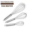 Batedor de ovos de aço inoxidável, mixer manual, batedor de ovos, batedor de creme, batedor de ovos, ferramenta doméstica para panificação