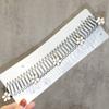 Accesorios para el cabello de resina de hierro Peine para cabello suelto Artefacto para el acabado del cabello suelto Diadema Horquilla elegante de flores para el cabello de mujer