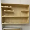 Mesa de corte de frutas para frutería consola isla de mármol individual doble mostrador caja registradora acero inoxidable soporte de mesa de corte y lavado de frutas