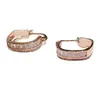 Populares Ear Cuffs, Lujo Ligero, Pendientes Cuadrados de Circonita Súper Brillantes, Pequeños y Delicados, Pendientes Elegantes y de Alta Gama, Aros para Orejas, Ear Cuffs