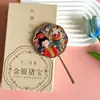Fabricante Espejo de Mano Pequeño Fresco Espejo de Maquillaje Celebridad de Internet Panda Souvenir Cultural y Creativo de Xi'an Artesanías de Viaje Venta al por Mayor