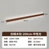 Lámpara de pared con veta de madera de durazno, adecuada para mesitas de noche en dormitorios, lámpara larga minimalista, lámpara de pared de fondo para sofá en sala de estar, iluminación ambiental, hierro