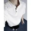 Directo del fabricante, camiseta de verano para hombre de manga corta ajustada, polo básico nuevo de color liso y peso pesado