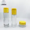 Em estoque 30g-120ml frasco pump a vácuo para loção cosmética frasco para creme kit de embalagem para produtos de cuidados com a pele frasco de vidro