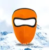 Máscara facial cálida a prueba de viento y frío para montar en motocicleta o bicicleta al aire libre, de forro polar