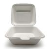 Venta directa de fábrica, caja para hamburguesas de 450 ml, lonchera de pulpa degradable respetuosa con el medio ambiente, lonchera para pastel, caja de embalaje, caja para hamburguesas