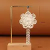 Accesorios de imán para refrigerador de la etnia Miao, piezas estilo chino de fénix y mariposa imitación plata, estilo étnico de plata Miao de nicho, pavo real, área escénica de Guizhou