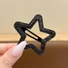 Presilhas de Cabelo com Glitter Prata para Crianças Sem Danos para Meninas Estrelas Nuvens BB Clips Doces de Alta Qualidade para Franja Lateral