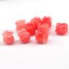 Polvo gel polvo coral prensado colorido lirio del valle flor horquilla colgante diy flor de lirio del valle capullo pendientes accesorios