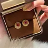 Nuevos Pendientes de Flor de Rosa Estilo Chino para Ventana para Mujer 2026 Más Vendidos Pendientes de Lujo Ligero de Gama Alta Estilo Chino Accesorios Únicos y Hermosos para Orejas