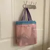 Bolsa Portátil para Nadar Ins Bolsa Pequeña de Almacenamiento Bolsa de Almacenamiento para Viajes Bolsa de Cosméticos Neceser Bolsa de Malla Impermeable para Viajes de Mano