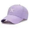 Nuevo Sombrero para Hombre y Mujer Primavera y Verano Gorra con Letras Delgada Casual Protección Solar Sombrero para el Sol Exterior Transpirable Gorra de Béisbol