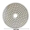 Folha de Lixa para Desbaste com Água Diamantada Fundo Branco de 4 Polegadas Folha de Desbaste Suave para Mármore Lixa para Polimento de Pedra Reforma Lixa para Desbaste de Resina