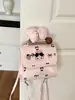 Bolsa Infantil 2026 Novo Estilo Coreano Mochila 3D com Laço e Bolinhas Estilo Escolar Menina para o Dia a Dia Mochila de Desenho Animado