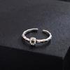 Anillo de Estrella con Textura de Lava de Viento Frío para Mujer Nicho Ins Lujo Ligero Alta Gama Simple Moda Anillo Personalizado