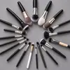 Pincéis de Maquiagem de Pelo Animal em Estoque de Fábrica Personalização OEM ODM Marca Própria Pincel para Pó Solto Blush Pincel para Base Pincel para Sombra Corretivo