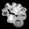 Anel de Silicone Bordado para Copo Bordado Sobrancelha Tatuagem de Lábios Flutuante Anel de Cor Suave Anel Enxerto de Cílios Bandeja de Cola