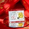 Pegatinas para Teléfono de Oro Puro 999, Láminas de Oro para Hacerse Rico de Princesa, Imanes de Refrigerador de Fortuna, Tarjetas de Oro de Tesoro, Regalos al por Mayor