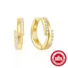 Brincos de prata de lei 925 com zircônia microincrustada em forma de 8 torcidos brincos Europeus e Americanos mais vendidos símbolo ilimitado brincos de alto conceito brincos