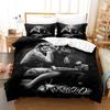 Juego de Cama Impreso Digitalmente de Calaveras para Pareja de Tres Piezas Niño Amazon Transfronterizo Juego de Tres Piezas Fabricante Venta al por Mayor