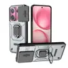 Nuevo Adecuado para Vivo V60 Oso de Batalla Anillo para Dedo Funda de Teléfono Vivo V60 Anti-Caída Ventana Deslizante Funda de Teléfono