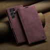 Funda para Samsung S22Ultra, funda de piel para Galaxy A53, tarjetero plegable S21FE