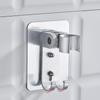 Suporte para Chuveiro sem Furo, Acessório de Banheiro para Chuveiro, Suporte de Parede Fixo para Chuveiro de Teto, Suporte para Chuveiro