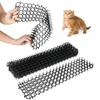 Tapete Anti-Espinhos para Gatos, Rede Repelente para Gatos Domésticos, Divisória de Rede Anti-Gatos com Espinhos Emendados, Suprimentos para Área Restrita a Animais de Estimação 13*49cm Anti-Arranhões de Gatos