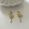 Pendientes Únicos y Hermosos al por Mayor Nicho de Gama Alta Románticos de Mariposa y Flor con Borla Larga Pendientes para Mujer