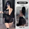 Lencería Sexy, Uniforme Sexy, Club Nocturno, Camisón Brillante, Tentador, Cama Apasionada, No Necesita Quitarse, Coqueteo, Traje Caliente para Mujeres
