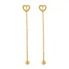 Estilo Ins Coreano Nueva Moda Pendientes Sencillos de Corazón para Mujer Acero de Titanio de Gama Alta Antiperdida y Antiganche Pequeños Pendientes