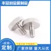 Tornillos de Cabeza Grande Gb835 de Acero Inoxidable 304 Apretados a Mano Tornillos de Cabeza Alta Moleteados de Acero Inoxidable Pernos Antideslizantes