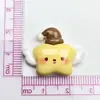 Alas de Dibujos Animados Sombrero Lindo Estrellas DIY Pegamento Cremoso Accesorios de Resina Pasador Goma para el Cabello Calcomanía para Vaso de Agua Funda de Teléfono