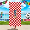 Toalla de Playa Copa Mundial 2026, Usa, Canadá y México Equipo de Fútbol Microfibra Secado Rápido Absorbente Toalla de Baño, Toalla Deportiva