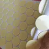 Papel amarillo blanco PE alta viscosidad gancho espuma cinta de doble cara espuma de esponja adhesivo de espuma adhesivo marco de fotos de espuma EVA cinta de doble cara sin rastro