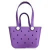 Bolsa de Praia Eva Personalizada, Bolsa Perfurada de Grande Capacidade, Personalizada com Fotos e Amostras, Bolsa de Armazenamento Esportiva para Natação Impermeável de Secagem Rápida